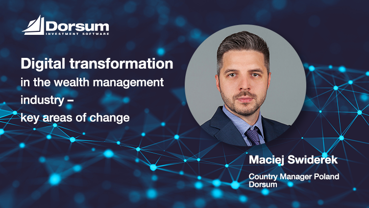 Digital transformation in the wealth management industry – Polish article by Maciej Swiderek