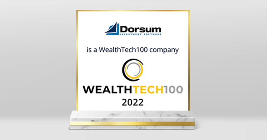 Dorsum is among the TOP 100 WealthTech companies in Europe